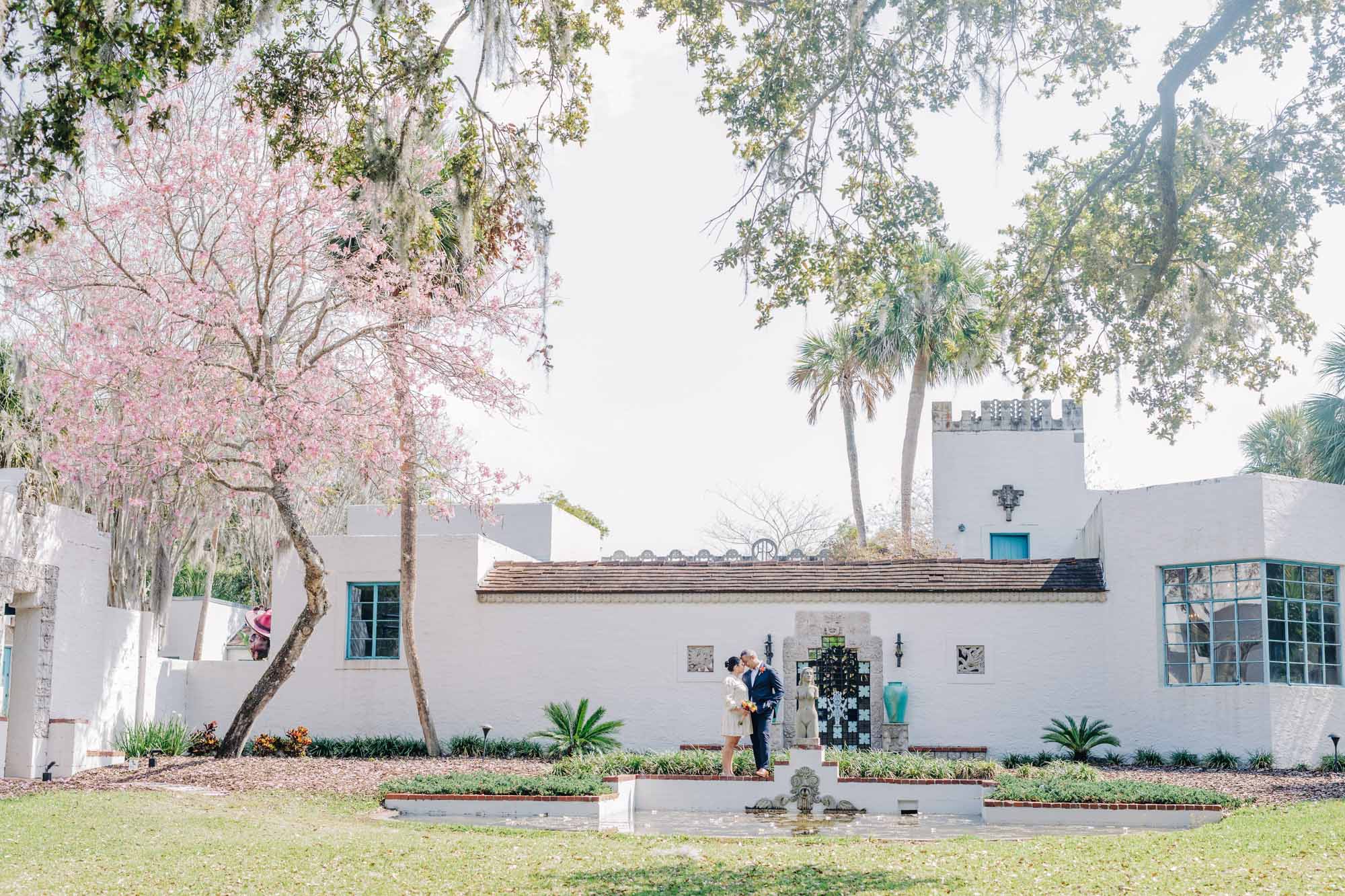 Maitland art center wedding portraits